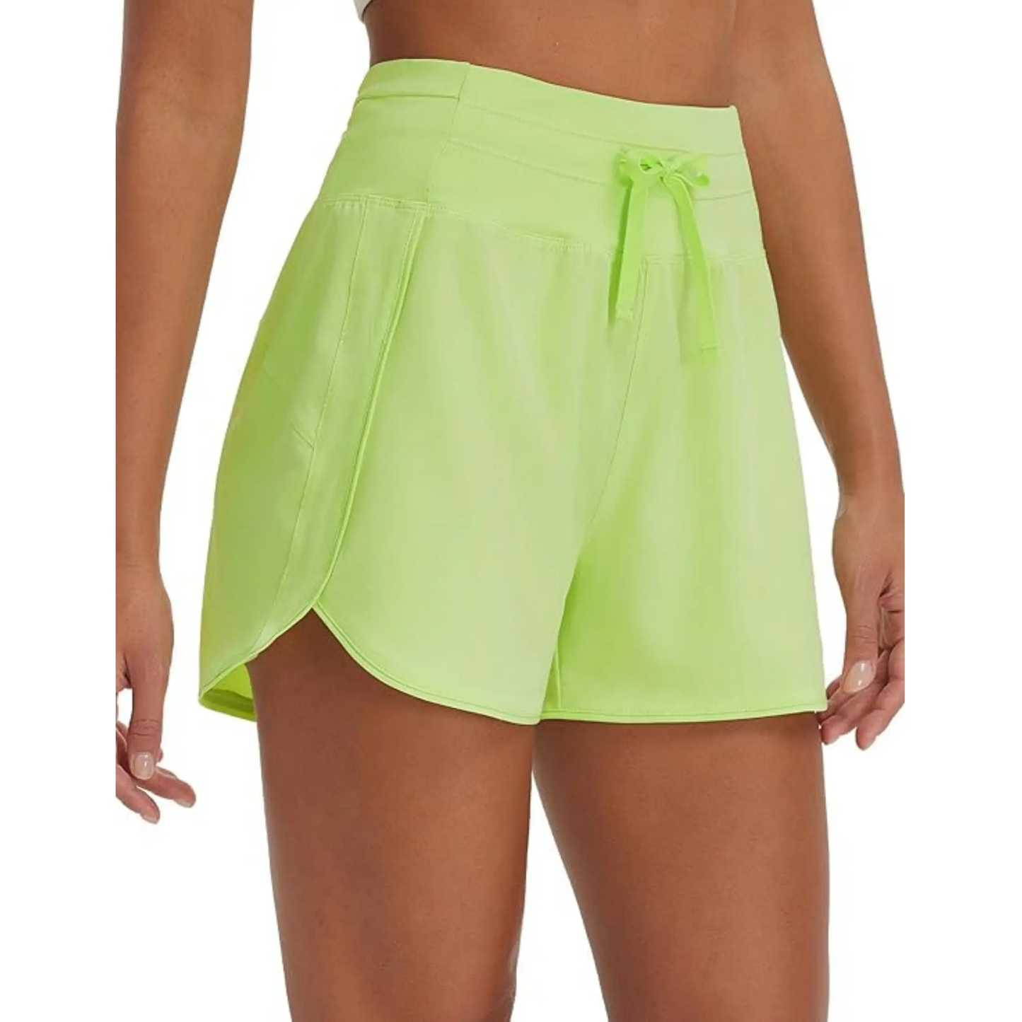 Women's High-Waist Quick Dry Athletic Shorts (3"/5"/7" Inseam)