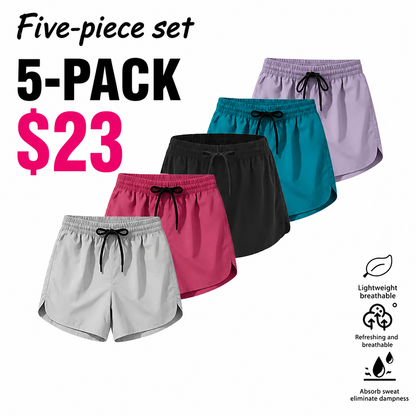 5-Pack European/American Running Shorts