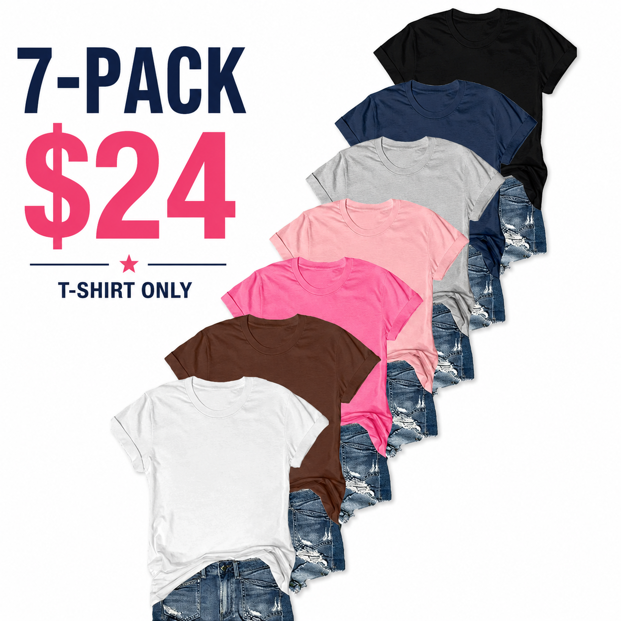 【Limited time deal】Women's Summer Undershirt Short Sleeve T-Shirt