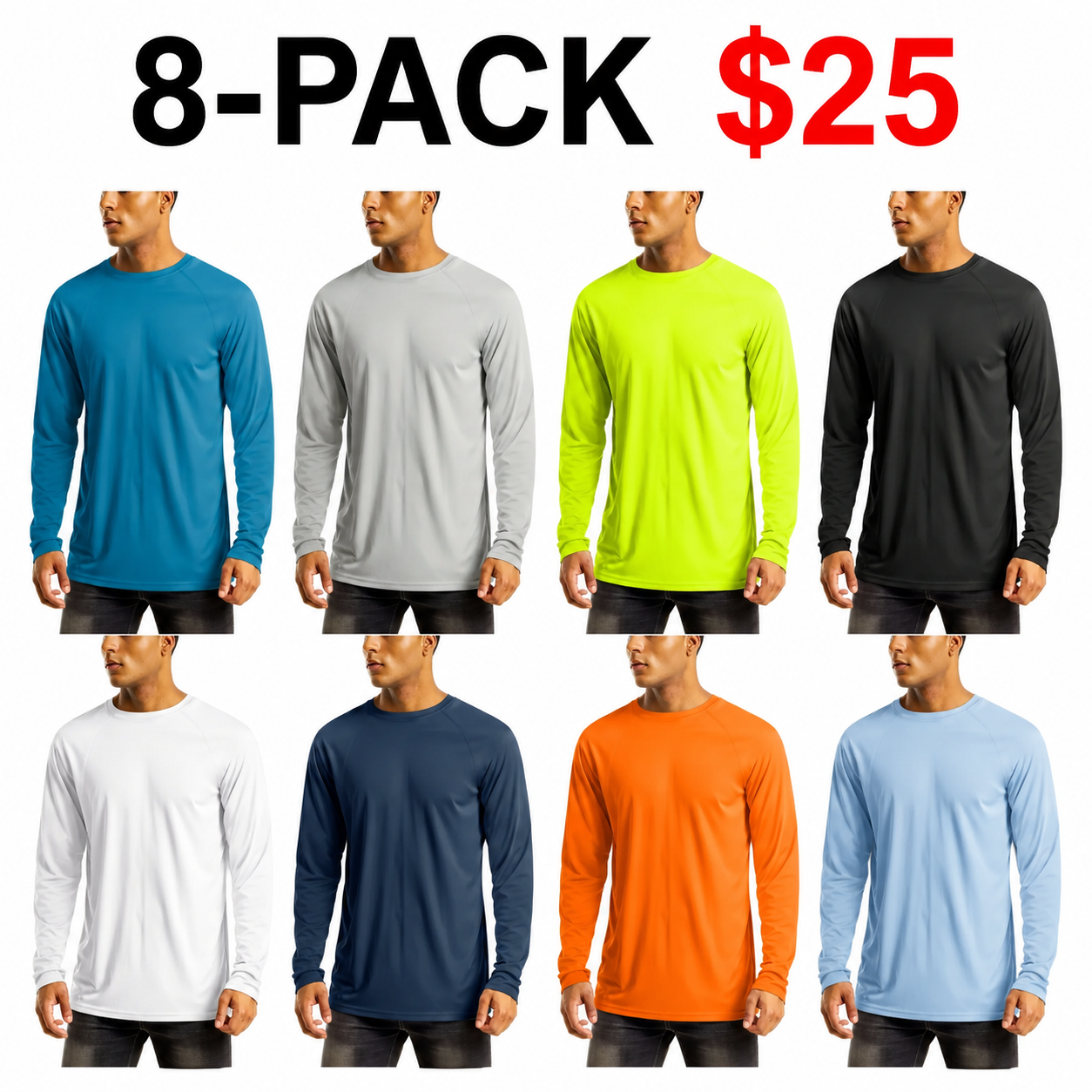 Men's UPF 50+ Long Sleeves