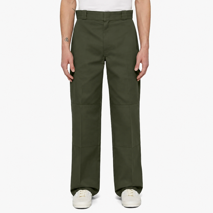 Men's Loose Fit Double Knee Work Pants
