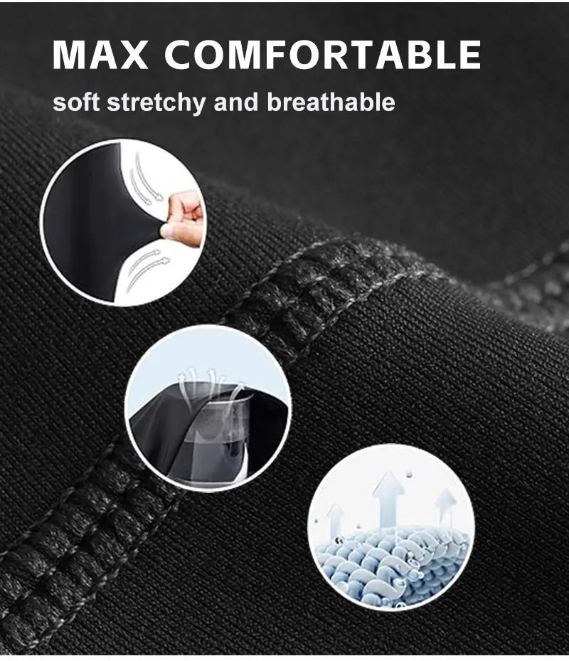 5pcs High Waist Athletic Yoga Shorts