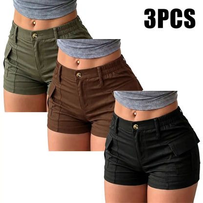 new summer women’s cargo shorts