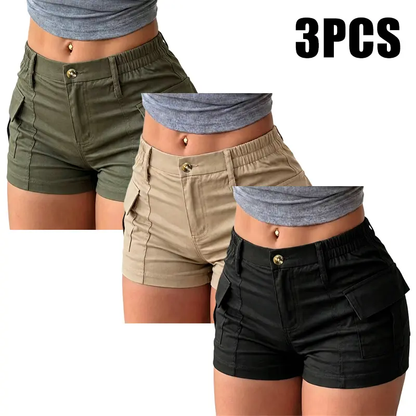 new summer women’s cargo shorts