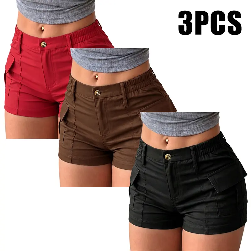 new summer women’s cargo shorts