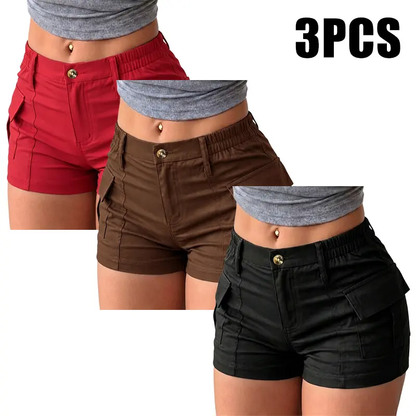 new summer women’s cargo shorts