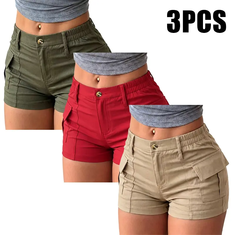 new summer women’s cargo shorts