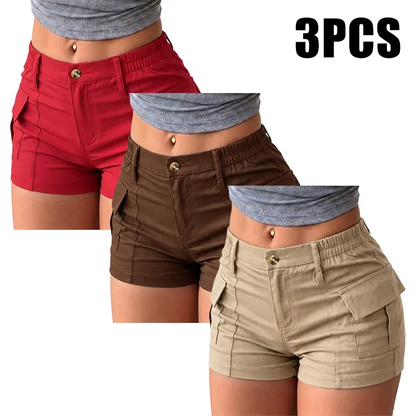 new summer women’s cargo shorts