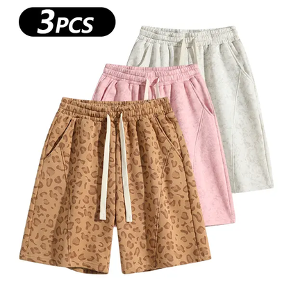 Men's Cotton Blend Sweat Shorts Casual Athletic Lounge Shorts with Pockets