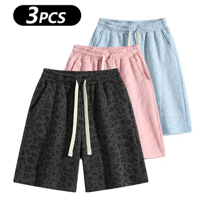 Men's Cotton Blend Sweat Shorts Casual Athletic Lounge Shorts with Pockets