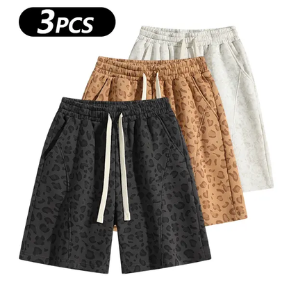 Men's Cotton Blend Sweat Shorts Casual Athletic Lounge Shorts with Pockets