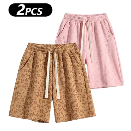 Men's Cotton Blend Sweat Shorts Casual Athletic Lounge Shorts with Pockets