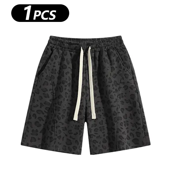 Men's Cotton Blend Sweat Shorts Casual Athletic Lounge Shorts with Pockets