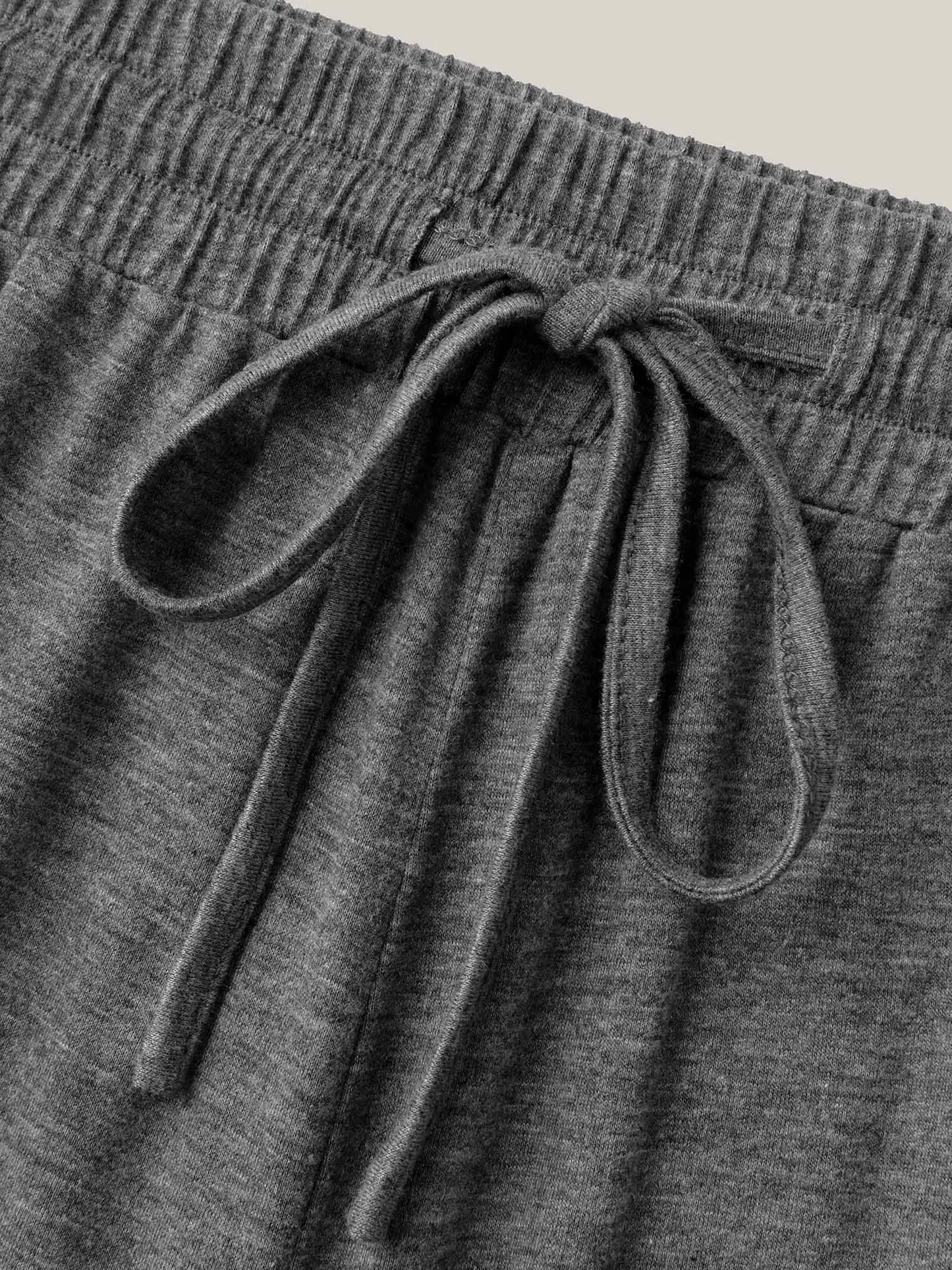 Plus Size Wide-Leg Capri Lounge Baggy Pants