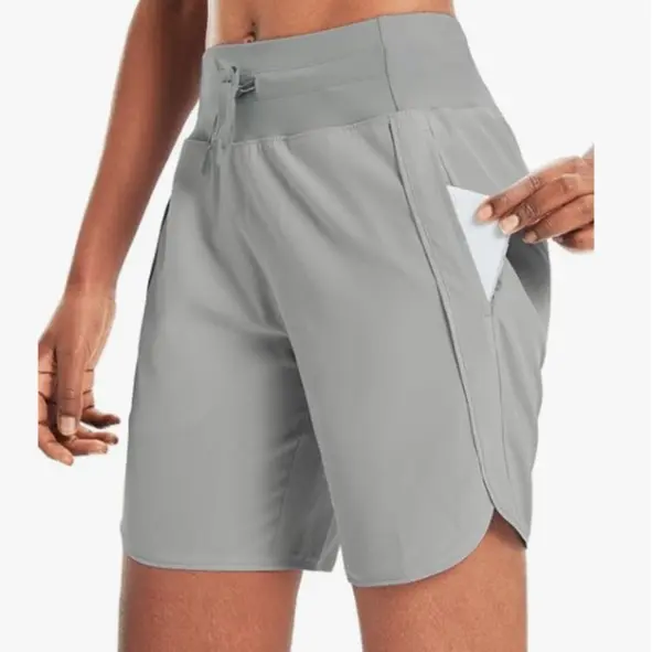 Women's High-Waist Quick Dry Athletic Shorts (3"/5"/7" Inseam)