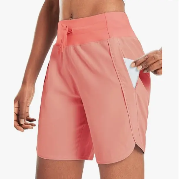 Women's High-Waist Quick Dry Athletic Shorts (3"/5"/7" Inseam)