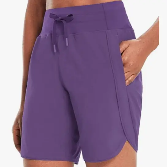 Women's High-Waist Quick Dry Athletic Shorts (3"/5"/7" Inseam)