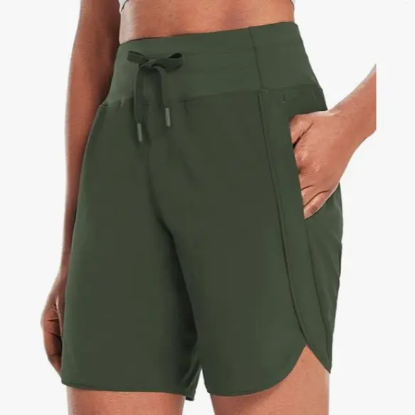 Women's High-Waist Quick Dry Athletic Shorts (3"/5"/7" Inseam)