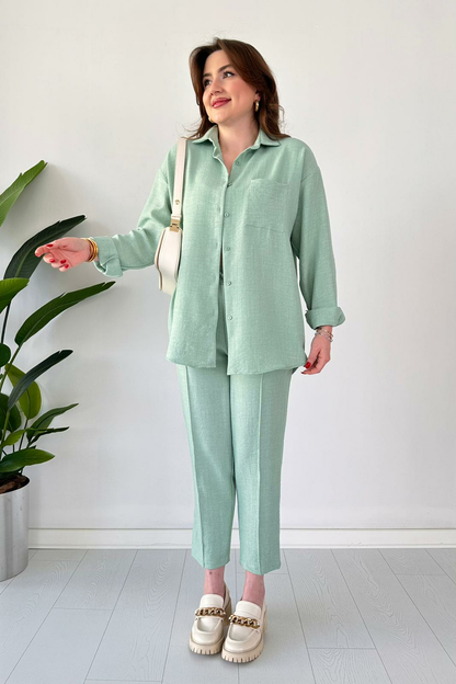 Linen Two-Piece Set