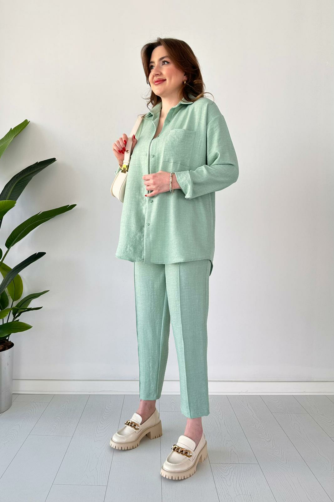 Linen Two-Piece Set