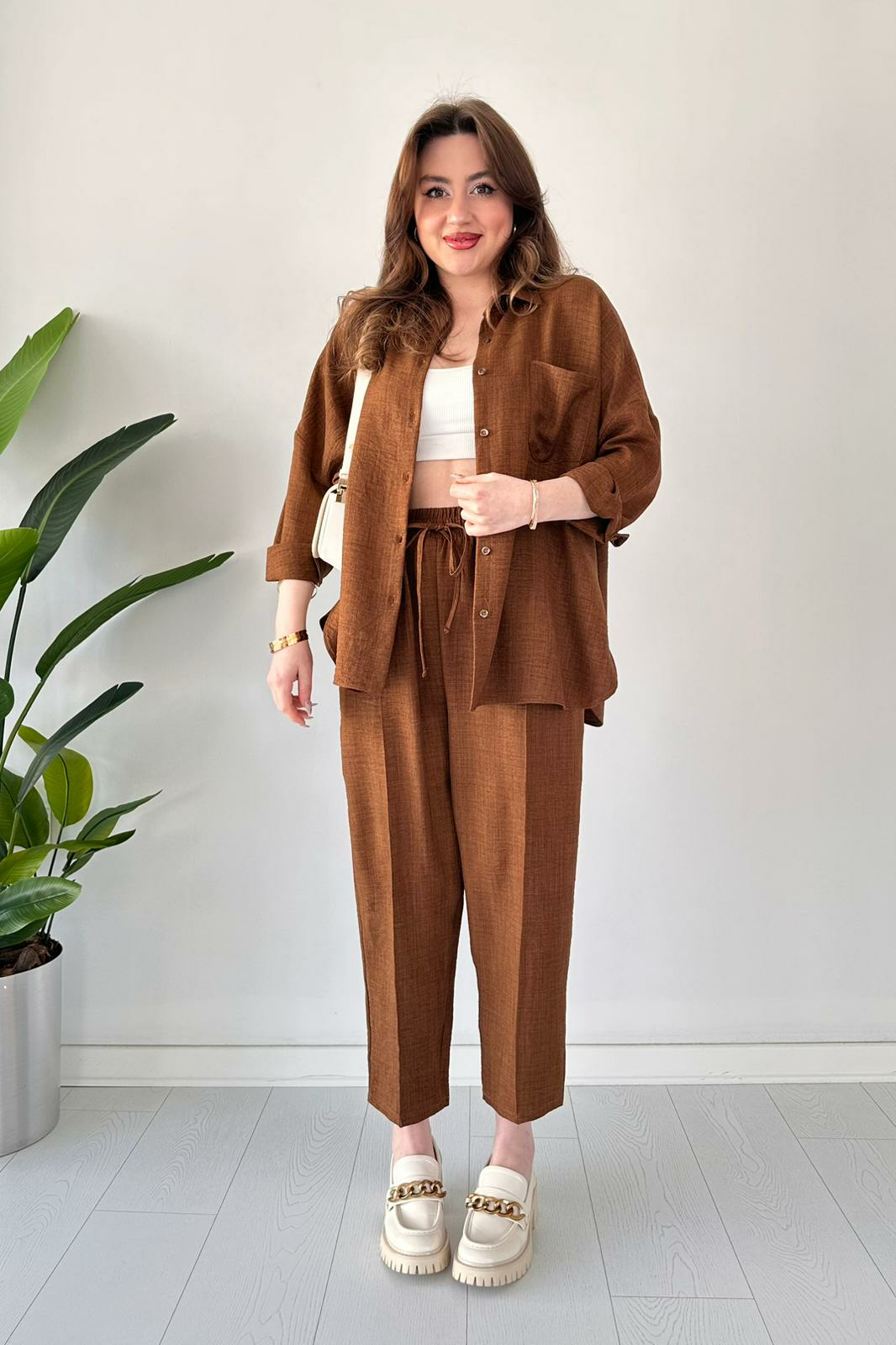 Linen Two-Piece Set