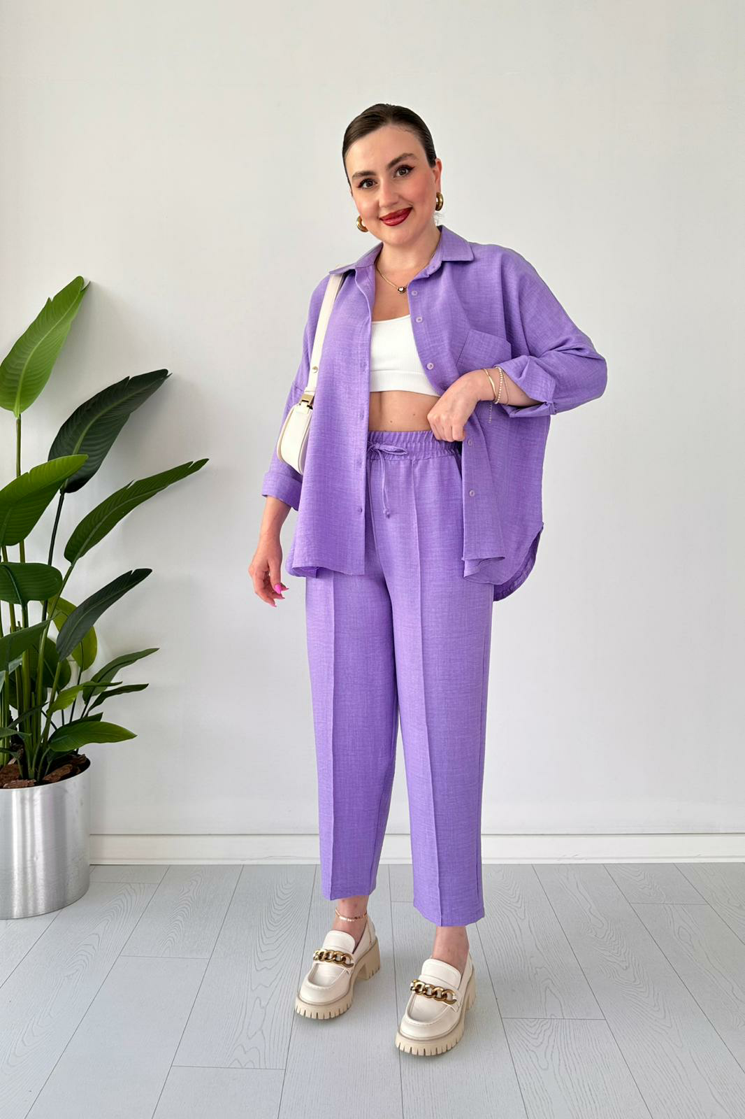Linen Two-Piece Set