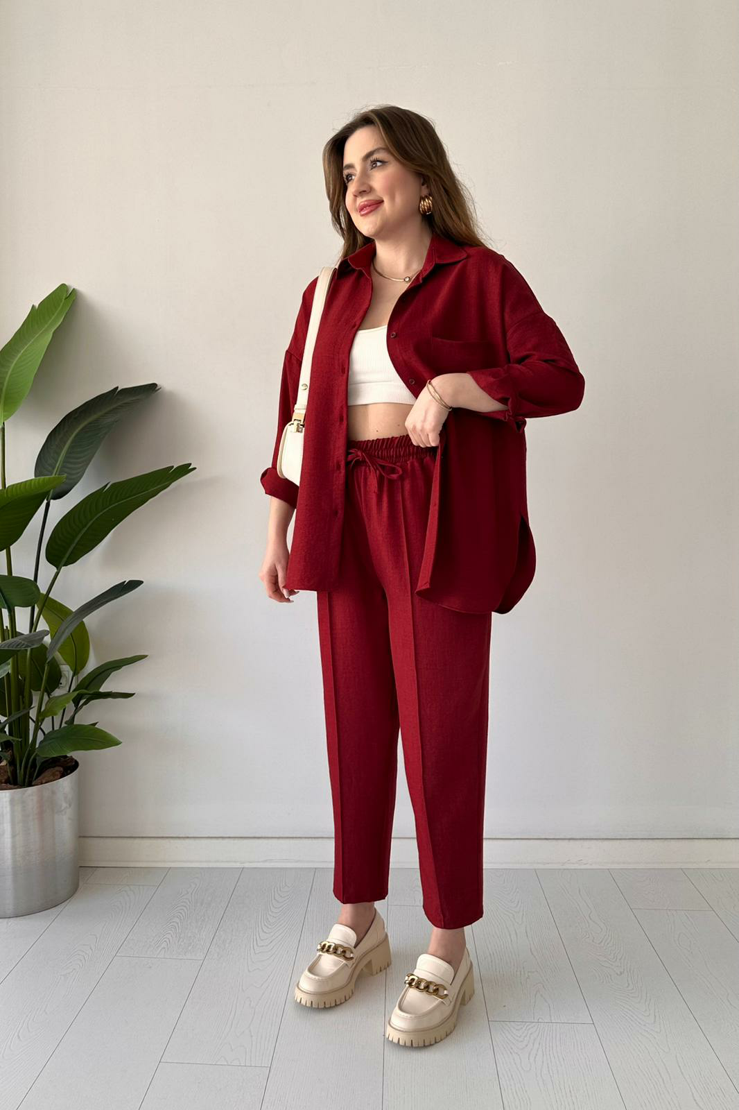 Linen Two-Piece Set