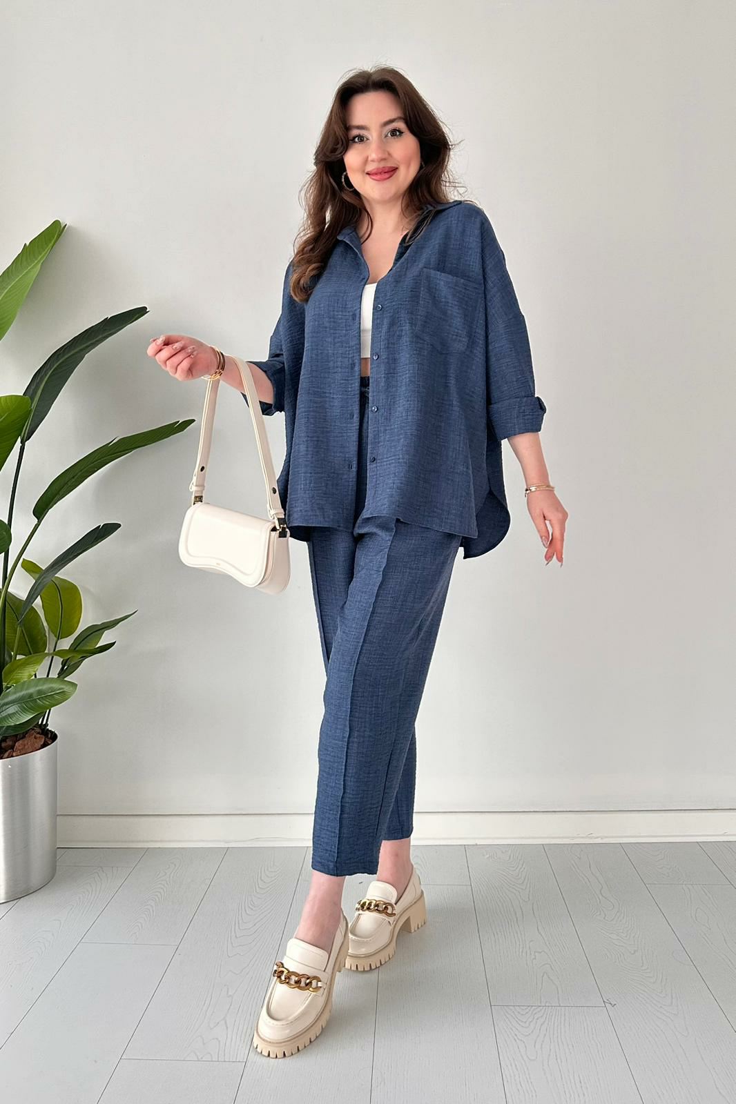 Linen Two-Piece Set