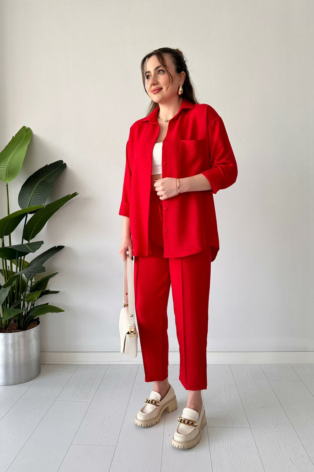 Linen Two-Piece Set