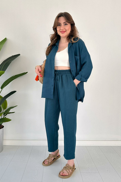 Linen Two-Piece Set