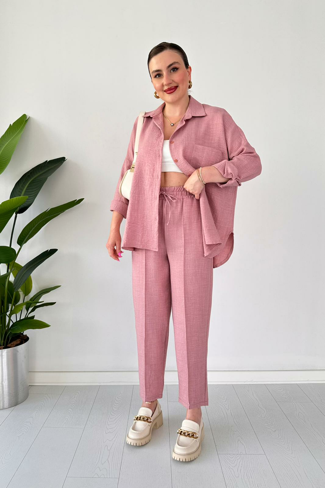 Linen Two-Piece Set