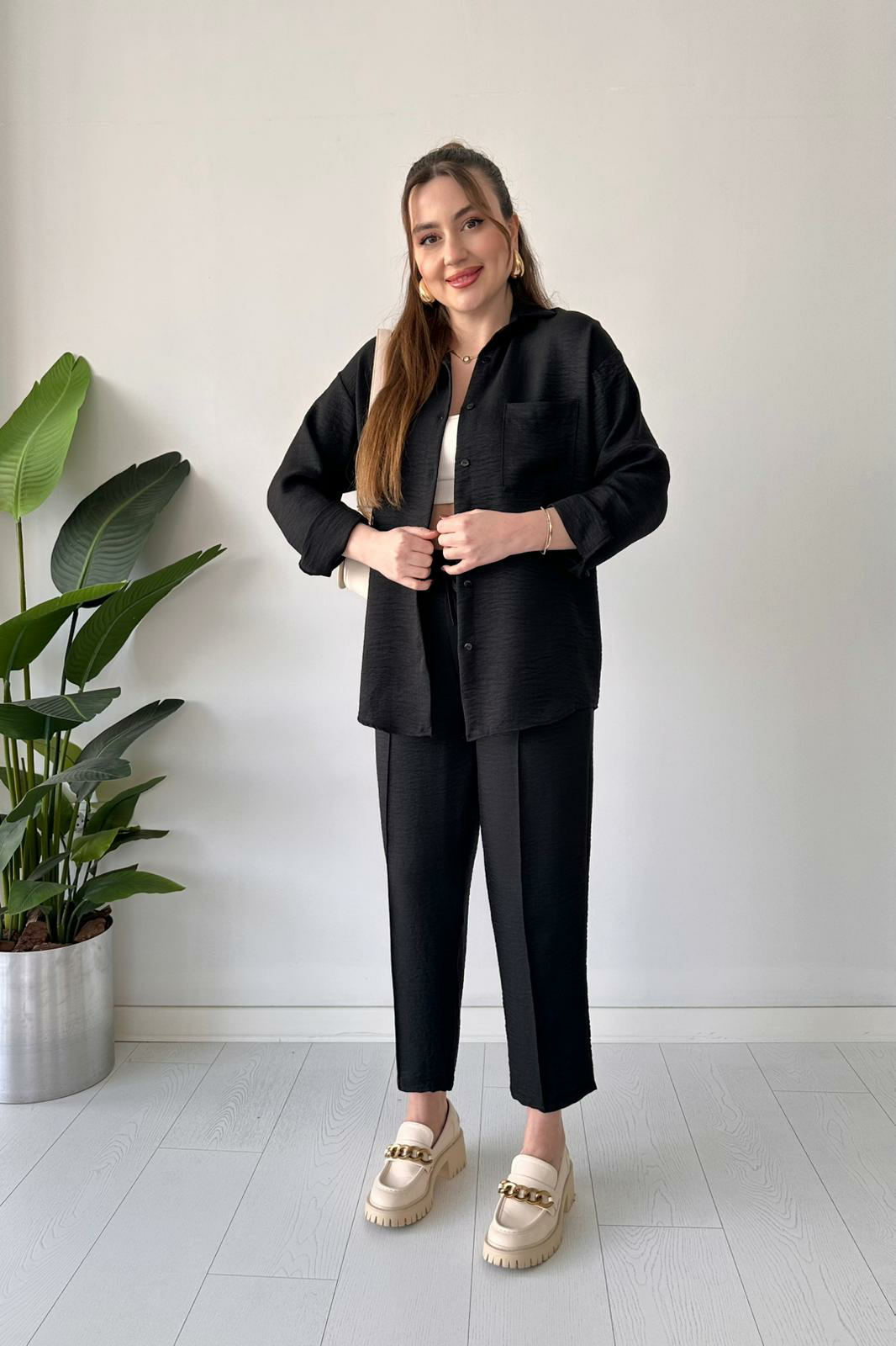 Linen Two-Piece Set