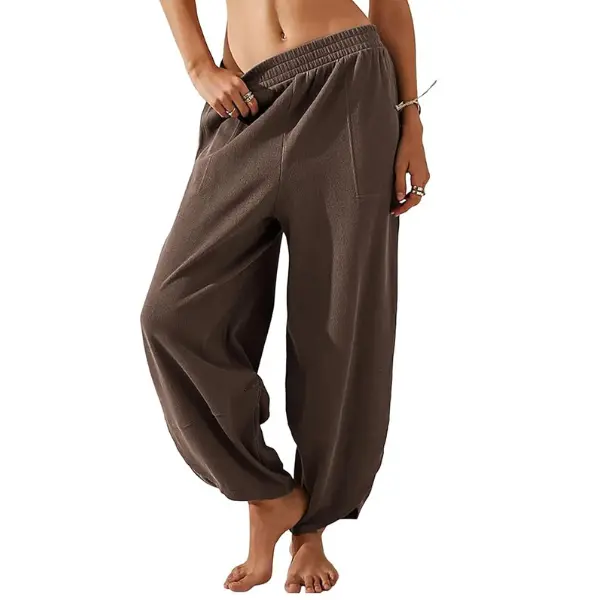 Womens Baggy Wide Leg Pants