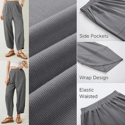 Womens Baggy Wide Leg Pants