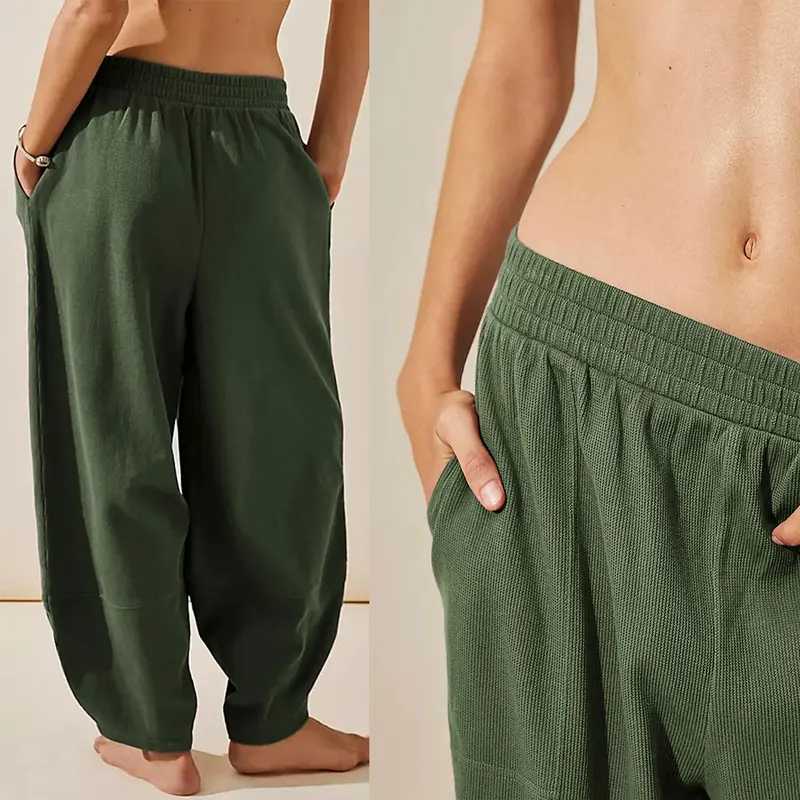 Womens Baggy Wide Leg Pants
