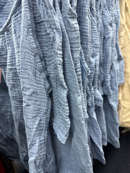 PlainCheeseclothShorts Co-OrdSet