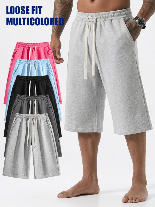 Men’s solid color shorts