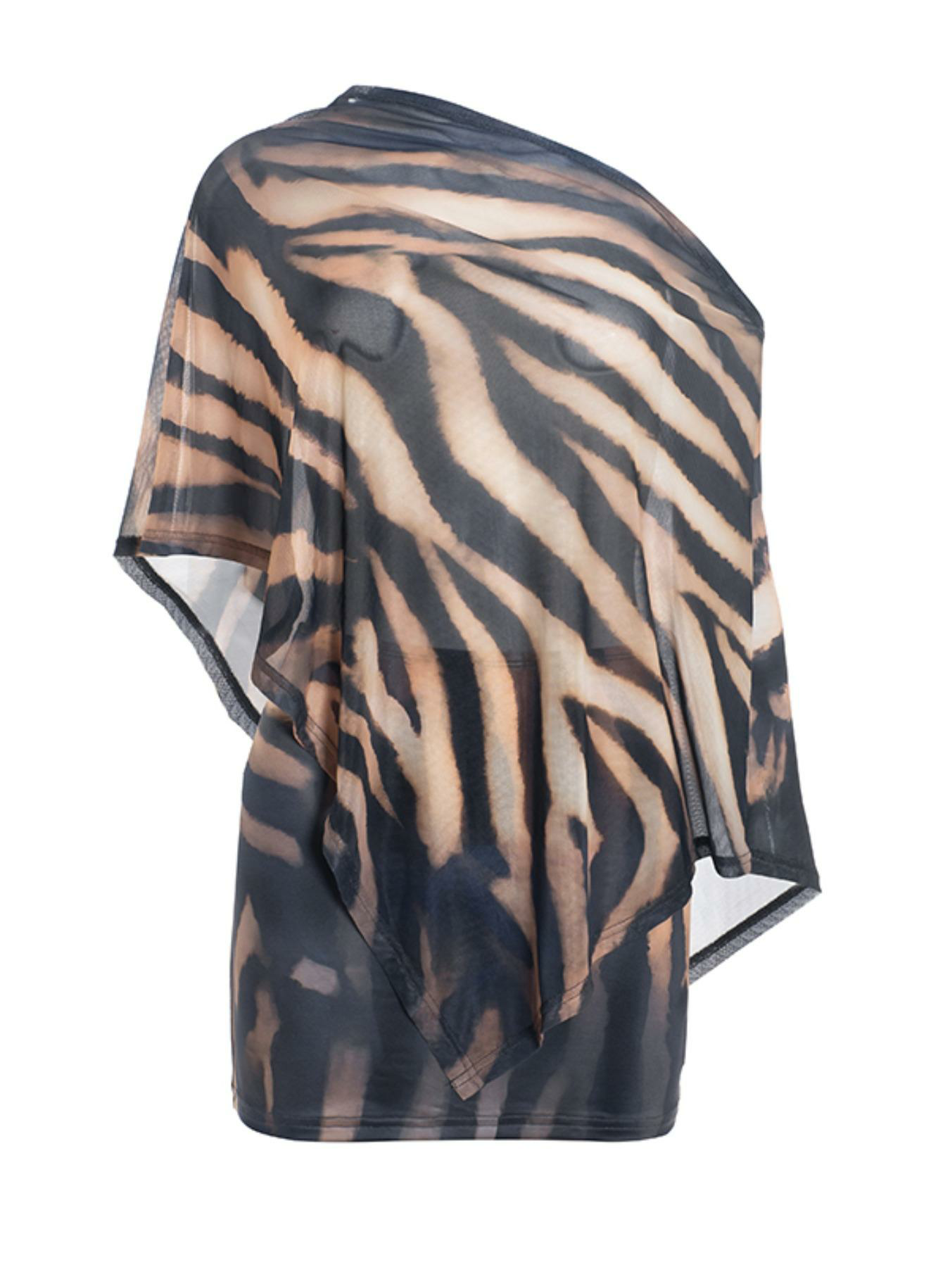 Wild Print 2-Piece Top & Skirt Set – Lightweight Daily Wear