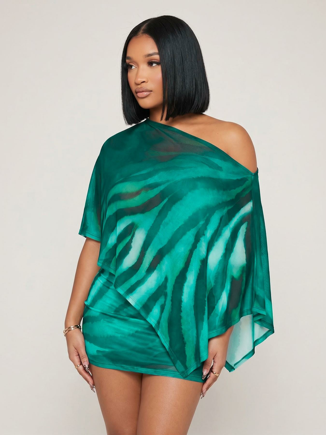 Wild Print 2-Piece Top & Skirt Set – Lightweight Daily Wear