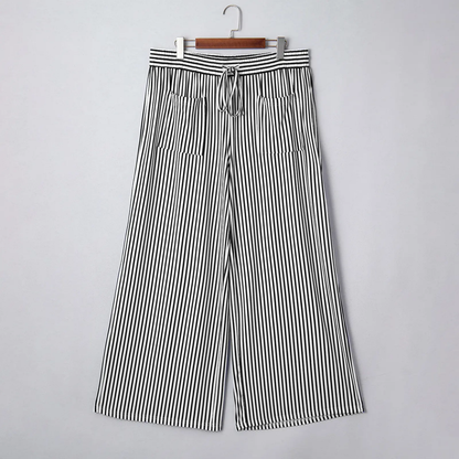 Womens Plus Size Wide Leg Pantswith Pockets