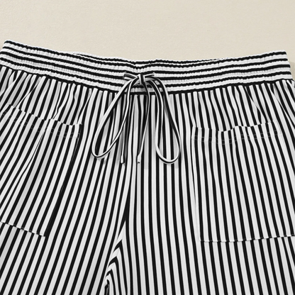 Womens Plus Size Wide Leg Pantswith Pockets