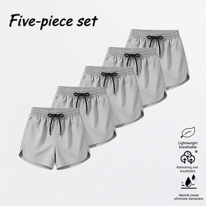 5-Pack European/American Running Shorts