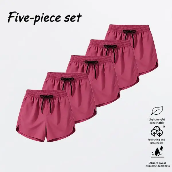 5-Pack European/American Running Shorts
