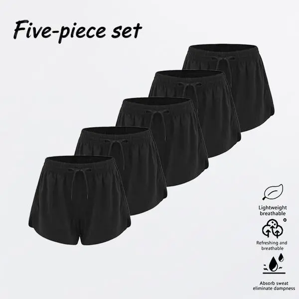 5-Pack European/American Running Shorts