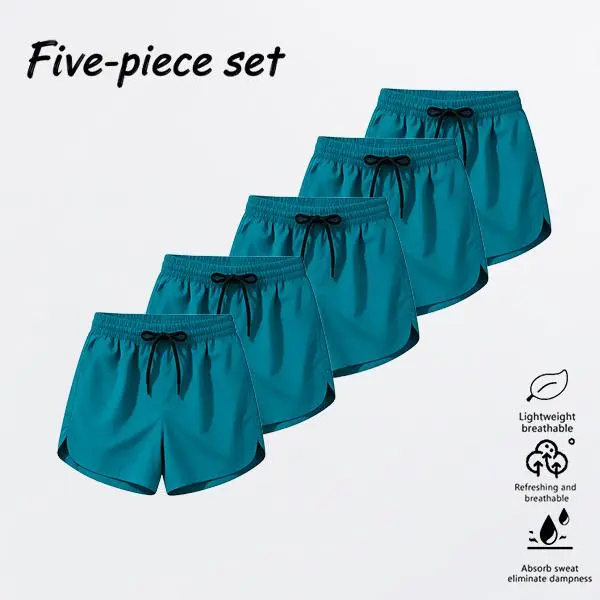 5-Pack European/American Running Shorts