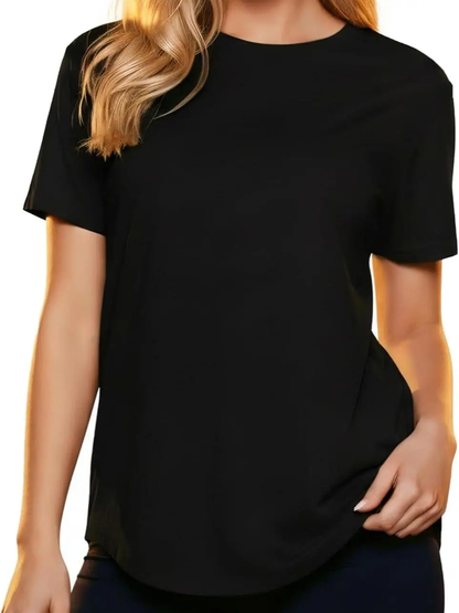 【Limited time deal】Women's Summer Undershirt Short Sleeve T-Shirt