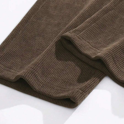Men’s corduroy casual pants for spring and autumn