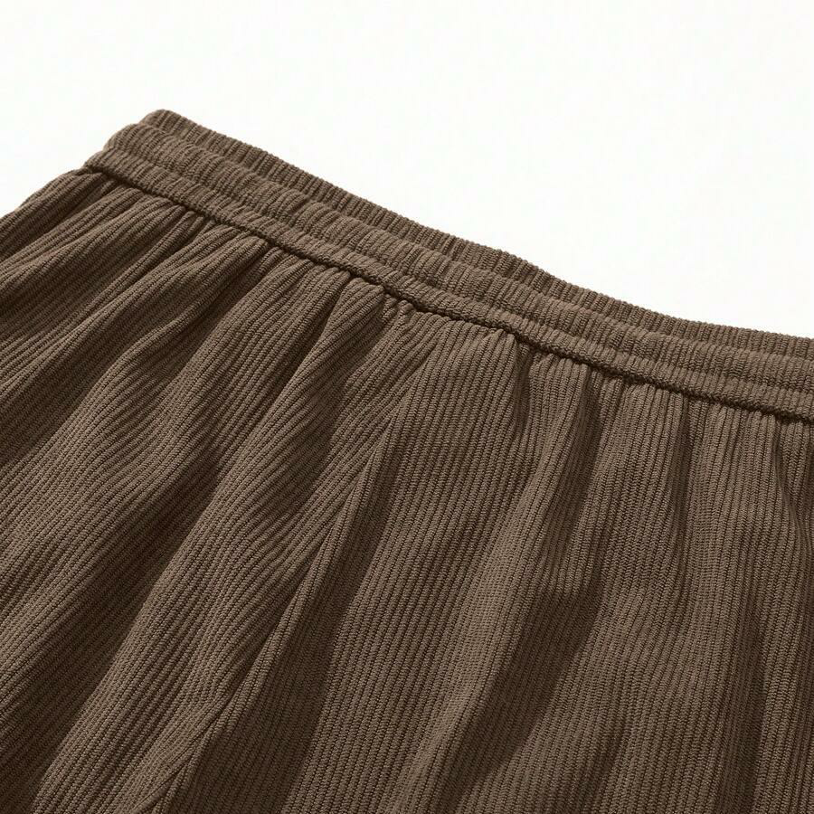 Men’s corduroy casual pants for spring and autumn