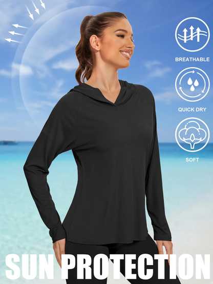 Women's 5-Piece Hoodie Set Soft Long-Sleeve T-Shirts