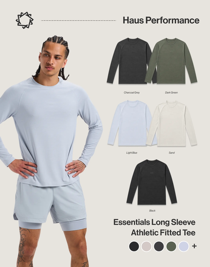 Long Sleeve Athletic Fitted Tee